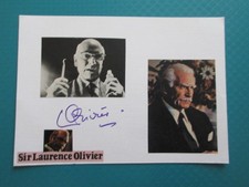 Autographe laurence olivier d'occasion  Gouvieux