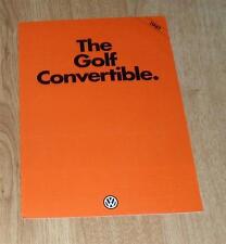 Volkswagen golf mk1 for sale  FAREHAM