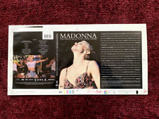 MADONNA IMPRESSORA PROVA ARTE TRABALHO THE GIRLIE SHOW TOUR DVD PROMO DISPLAY PÔSTER SEXO comprar usado  Enviando para Brazil