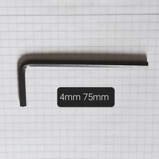 Sechskantschlüssel 4mm schwar gebraucht kaufen  Heinsberg