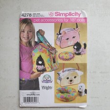 Simplicity pattern 4278 for sale  Epps