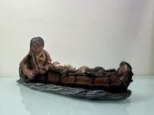 Figurine canoë amérindien d'occasion  Le Kremlin-Bicêtre