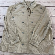 Camisa feminina Lemon Grass Southwestern tribal com botões tamanho 22 W comprar usado  Enviando para Brazil