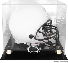 Usado, Vitrine capacete logotipo clássico dourado Penn St Nittany Lions com parte traseira espelhada comprar usado  Enviando para Brazil