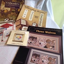 Embroidery bundle for sale  BLAENAU FFESTINIOG