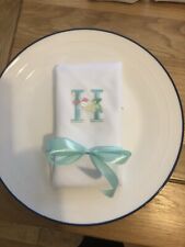 Personalised white fabric for sale  AYLESBURY
