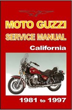 Moto guzzi workshop d'occasion  Expédié en Belgium