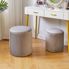 Round ottoman storage for sale  SALFORD