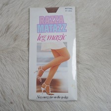 meia-calça razza matazz leg magic natural x grande transparente comprar usado  Enviando para Brazil