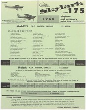 Cessna aircraft 175 for sale  Clarion