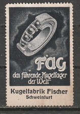 Reklamemarke fischer kugelfabr gebraucht kaufen  Deutschland