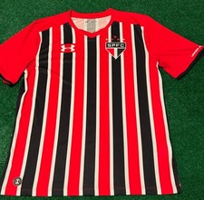 Camiseta masculina de futebol Sao Paolo Football Club SPFC Under Armour Heat Gear tamanho XL comprar usado  Enviando para Brazil