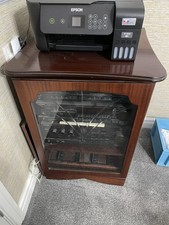 Mahogany hifi cabinet for sale  LEEDS