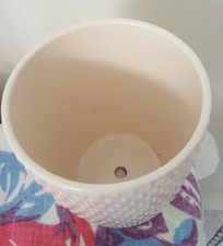 Textured planter white for sale  Monroe