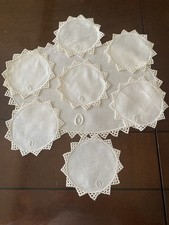7 vintage napkins cocktail for sale  Blackfoot