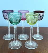 Bohemian colored crystal for sale  USA