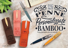 Penna personalizzata bamboo usato  Santa Croce del Sannio