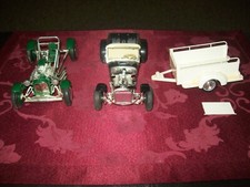 CARROS MODELO VINTAGE CHASSI VESPA VERDE VIÚVA NEGRA ROADSTER PICAPE E REBOQUE comprar usado  Enviando para Brazil