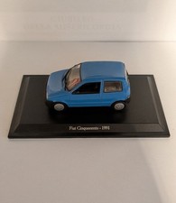 NL* MODELLINO FIAT CINQUECENTO 1991 Scala 1:43 colore blu come da foto na sprzedaż  Wysyłka do Poland