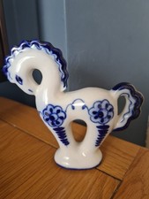 Gzhel vintage porcelain for sale  PONTYPOOL