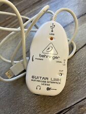 Behringer Guitar Link UC6102 USB a interfaz de computadora segunda mano  Embacar hacia Argentina