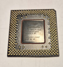 Processador CPU antigo Intel Pentium +MMX SL27J 200Mhz FV80503200 [Recuperação Gold] comprar usado  Enviando para Brazil
