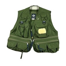 Colete de pesca Columbia anos 80 médio não usado vintage YKK esportes ao ar livre comprar usado  Enviando para Brazil