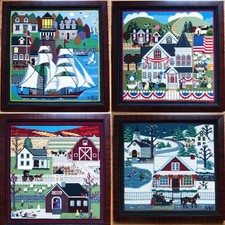 framed hand embroidery work for sale  Woodbury