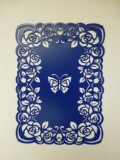 Blue rectangular floral for sale  TEDDINGTON