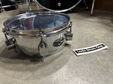 10" Pacific PDP by DW Mini Timbale aço cromado 4x10 com suporte SUJO #MC2 comprar usado  Enviando para Brazil