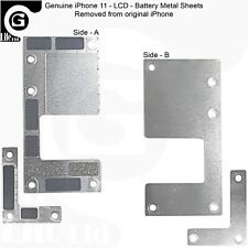 Usado, 5 X Original iPhone 11 LCD Conector de Bateria Placas de Metal Suportes Parafusos de Folha comprar usado  Enviando para Brazil