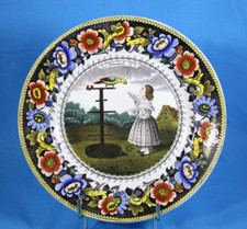 Rare assiette faience d'occasion  Cabannes