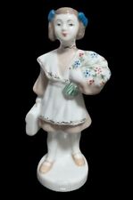 Vintage ZSRR Polonsky Fabryka porcelany Uczennica Wysokość 5,5 cala na sprzedaż  PL