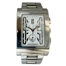 BVLGARI Rettangolo RTC49S cronógrafo quartzo RTC49S #071 comprar usado  Enviando para Brazil