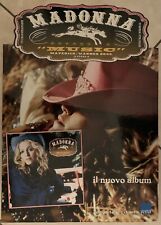 Madonna music cardboard usato  Forli