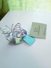 Crystocraft butterfly ornament for sale  NEWCASTLE UPON TYNE