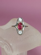 Bague carats rubis d'occasion  Nanterre