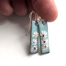Enameled copper earrings for sale  Lindstrom