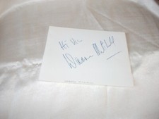 warren mitchell autograph for sale warren mitchell autograph for sale HULL