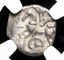 CELTIC, Aedui/Lingones. Século I a.C. Quinarius de prata, Kaletedou, NGC MUITO BOM ESTADO comprar usado  Enviando para Brazil