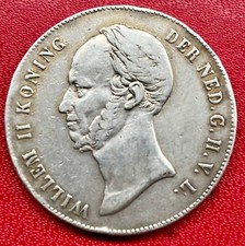 Gulden 1847 willem d'occasion  Grenoble-