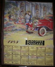1989 torchon calendrier d'occasion  Corbie