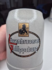 Bierkrug löwenbrauerei löwen gebraucht kaufen  Rastatt