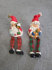Pair decorative santa for sale Pair decorative santa for sale  BLAYDON-ON-TYNE