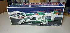 2001 Hess helicóptero de brinquedo com motocicleta e cruzador com caixa e embalagem, usado comprar usado  Enviando para Brazil