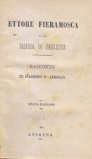 Ettore fieramosca disfida usato  Bari