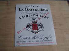 Etiquette vin chateau d'occasion  Quimperlé