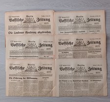 Vossische zeitung märz gebraucht kaufen  Jena