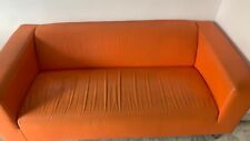 Divano arancione klippan usato  Moncalieri