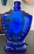 Vintage Cobalt Blue Decorative Bottle 6" comprar usado Vintage Cobalt Blue Decorative Bottle 6" comprar usado  Enviando para Brazil